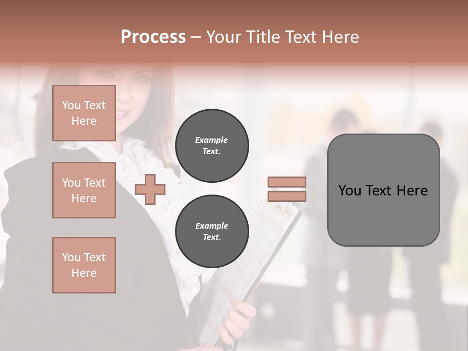 Confident Friendly Face PowerPoint Template