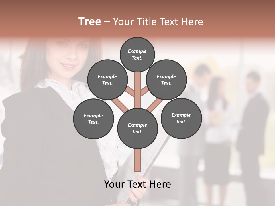 Confident Friendly Face PowerPoint Template