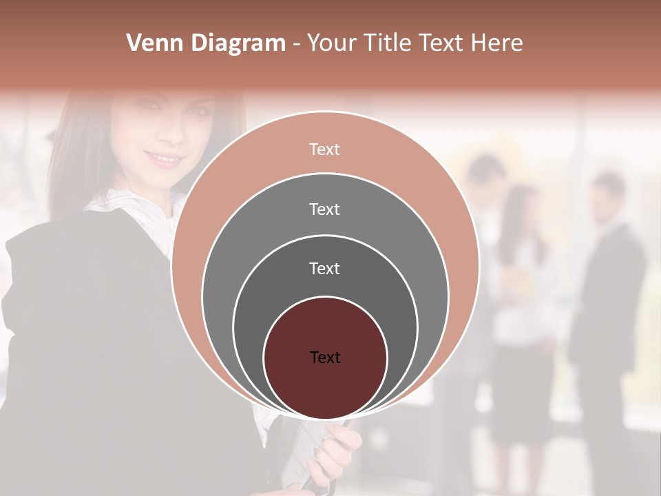 Confident Friendly Face PowerPoint Template
