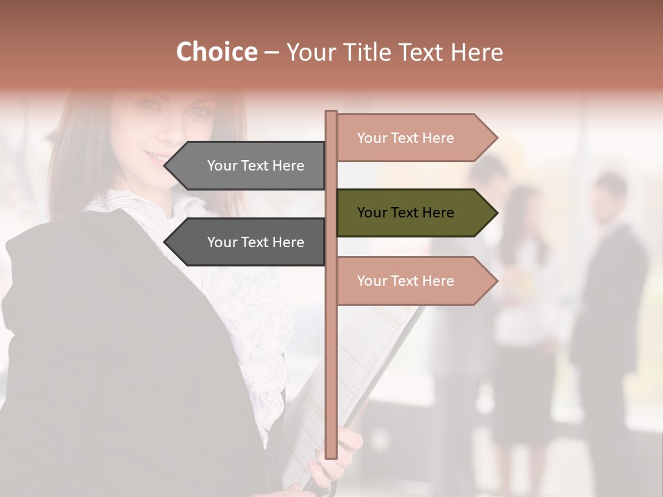 Confident Friendly Face PowerPoint Template