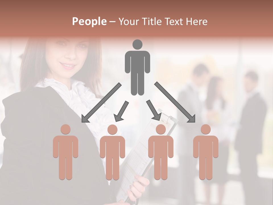 Confident Friendly Face PowerPoint Template