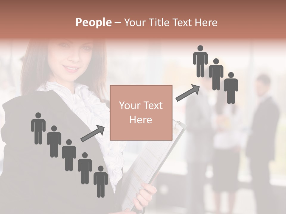 Confident Friendly Face PowerPoint Template