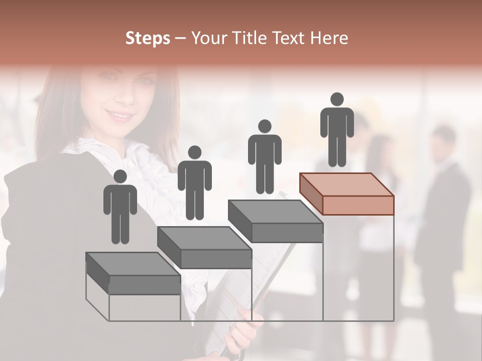 Confident Friendly Face PowerPoint Template