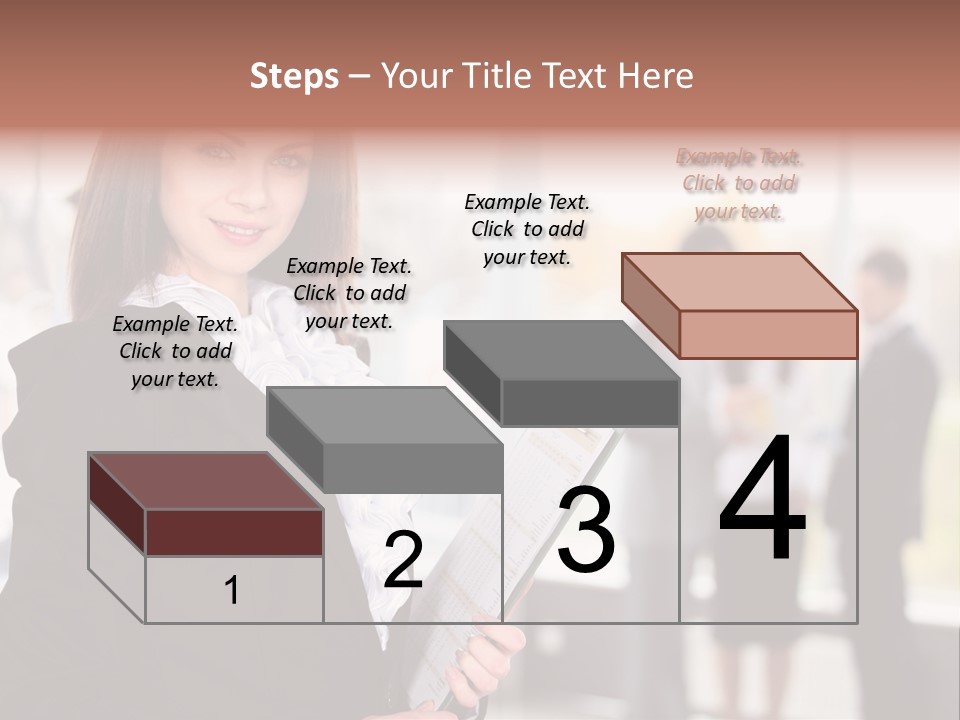 Confident Friendly Face PowerPoint Template
