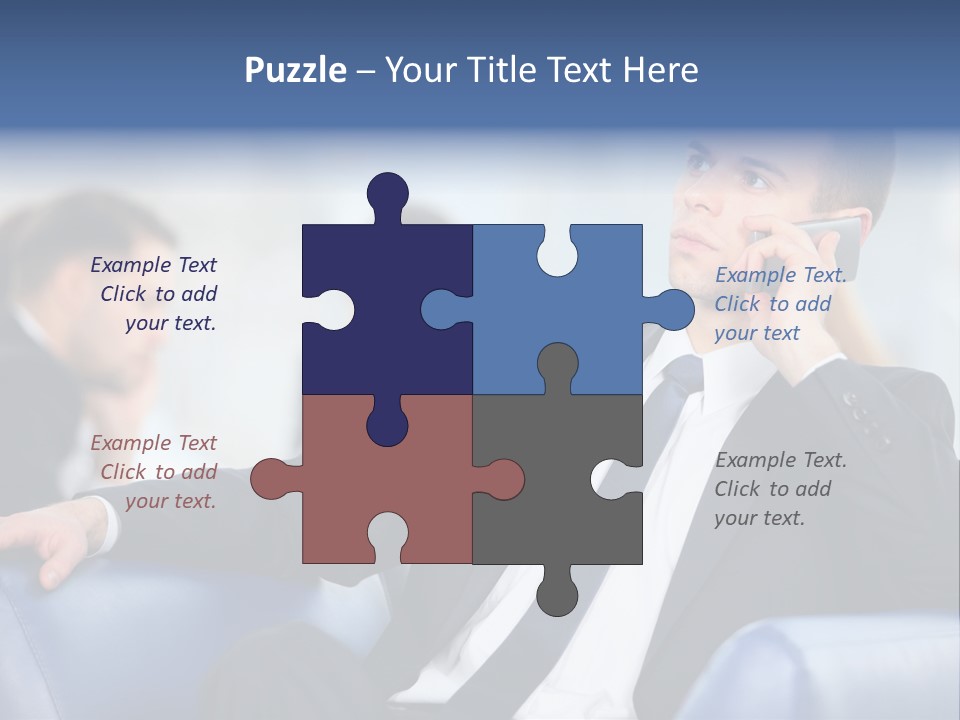 Executive Smart Work PowerPoint Template
