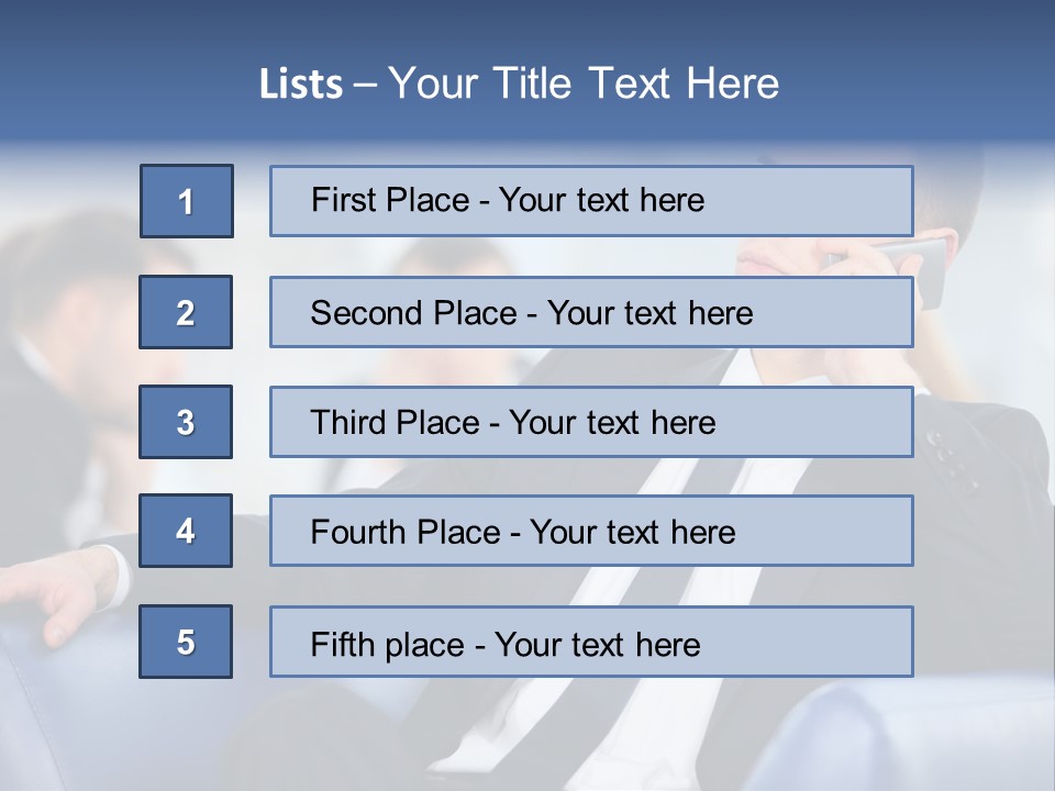 Executive Smart Work PowerPoint Template