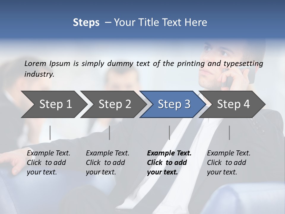 Executive Smart Work PowerPoint Template