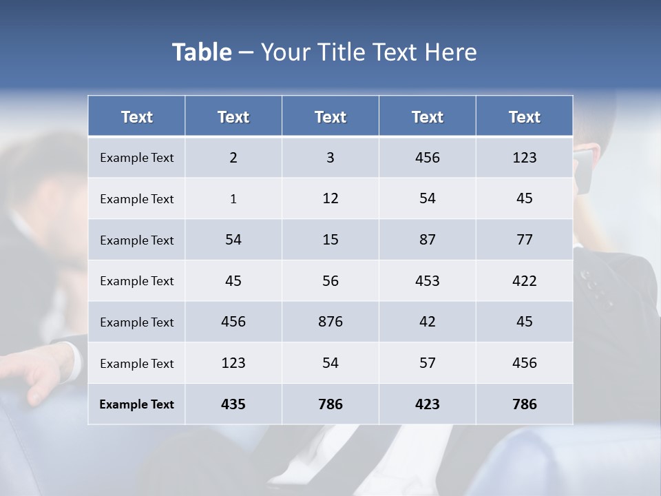 Executive Smart Work PowerPoint Template