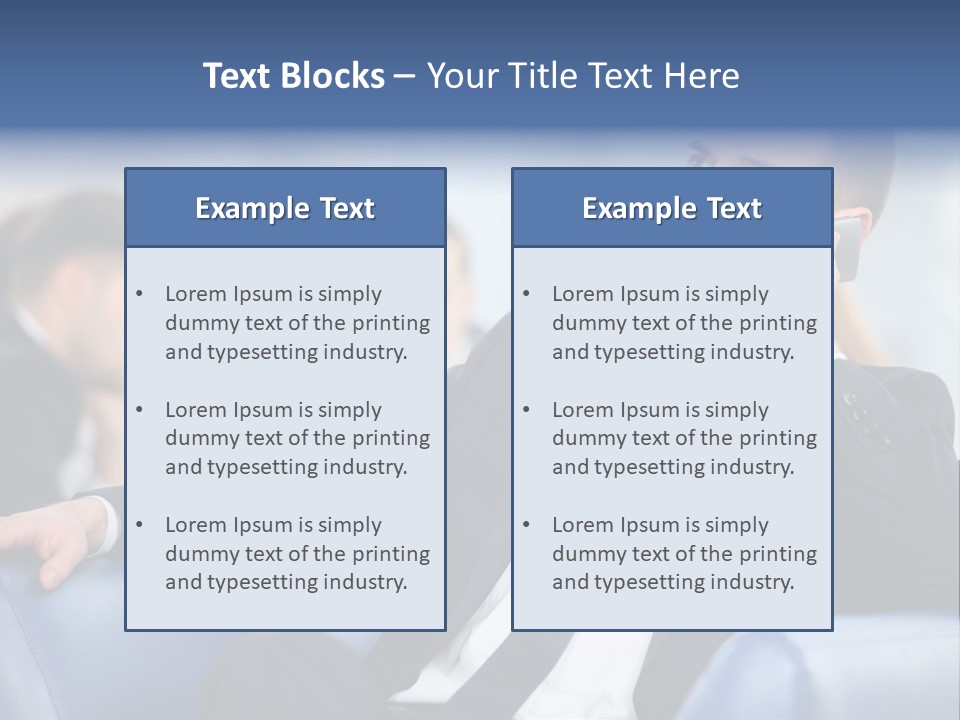 Executive Smart Work PowerPoint Template