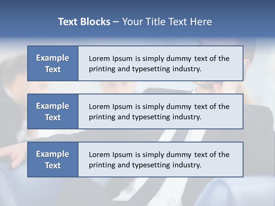 Executive Smart Work PowerPoint Template