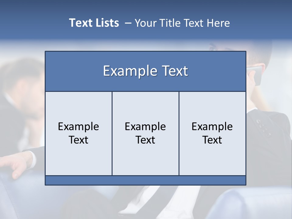 Executive Smart Work PowerPoint Template