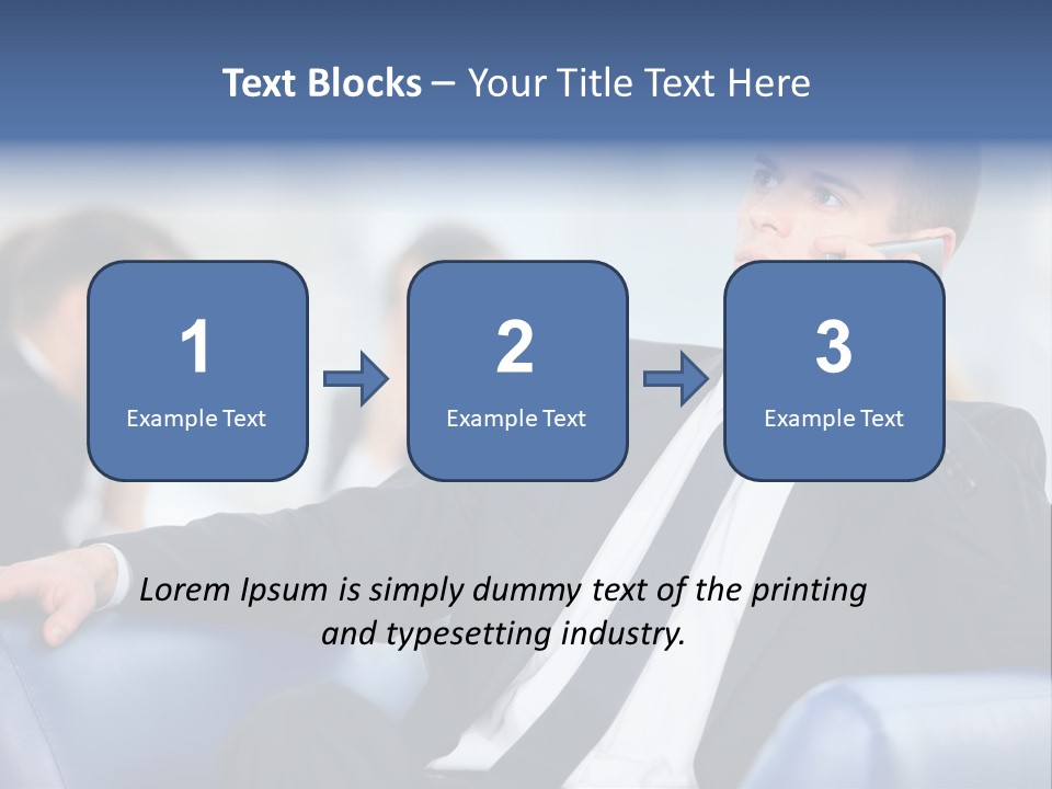 Executive Smart Work PowerPoint Template