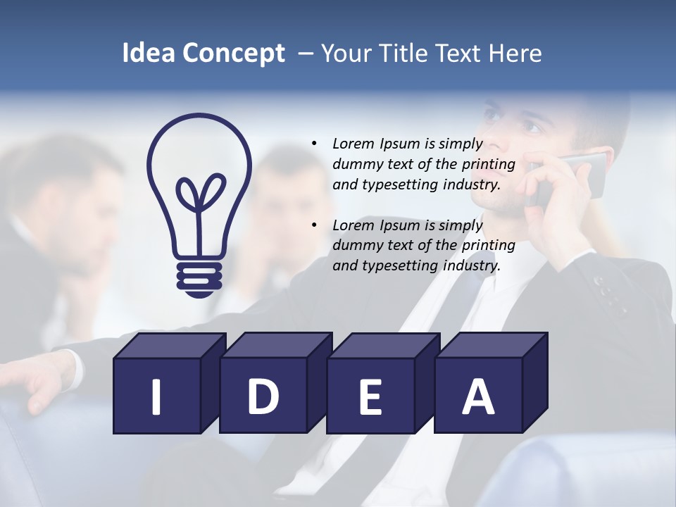 Executive Smart Work PowerPoint Template