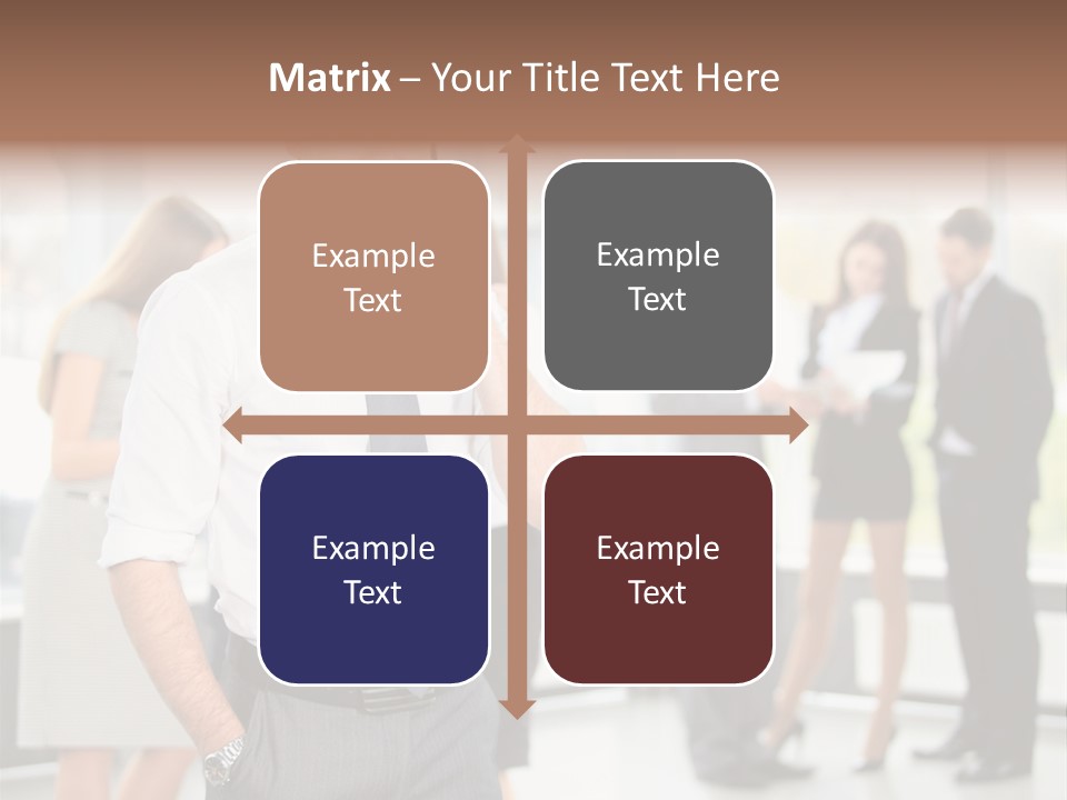 Cell Handsome Business PowerPoint Template