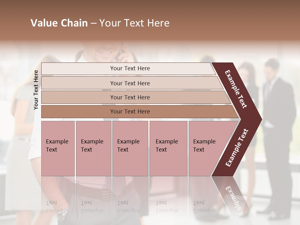 Cell Handsome Business PowerPoint Template