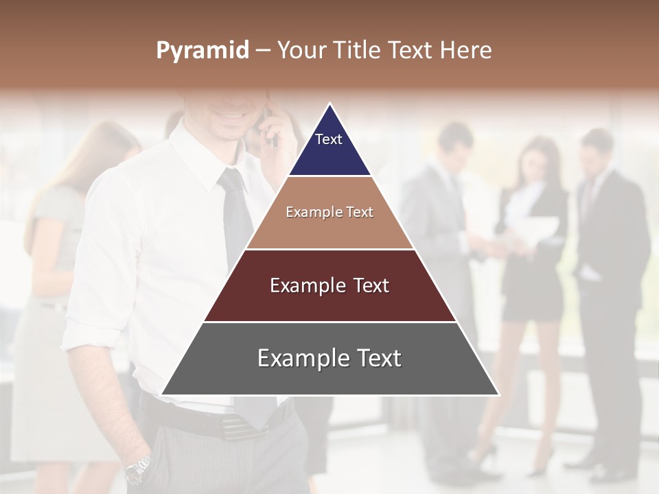 Cell Handsome Business PowerPoint Template