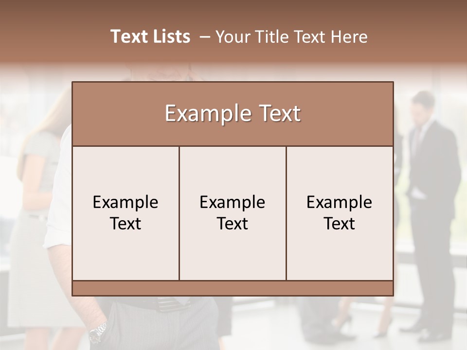 Cell Handsome Business PowerPoint Template