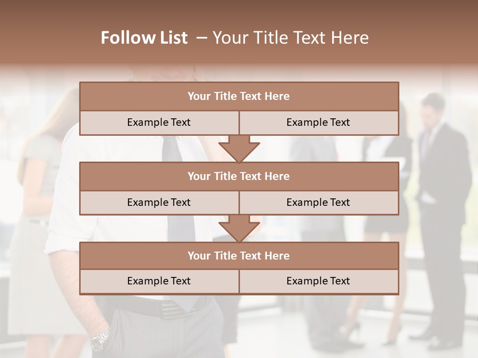 Cell Handsome Business PowerPoint Template