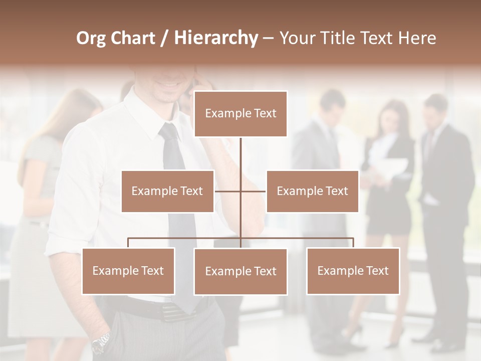 Cell Handsome Business PowerPoint Template