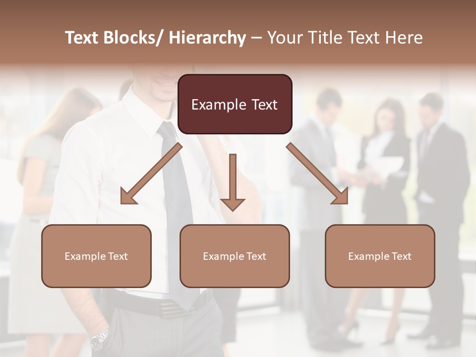 Cell Handsome Business PowerPoint Template