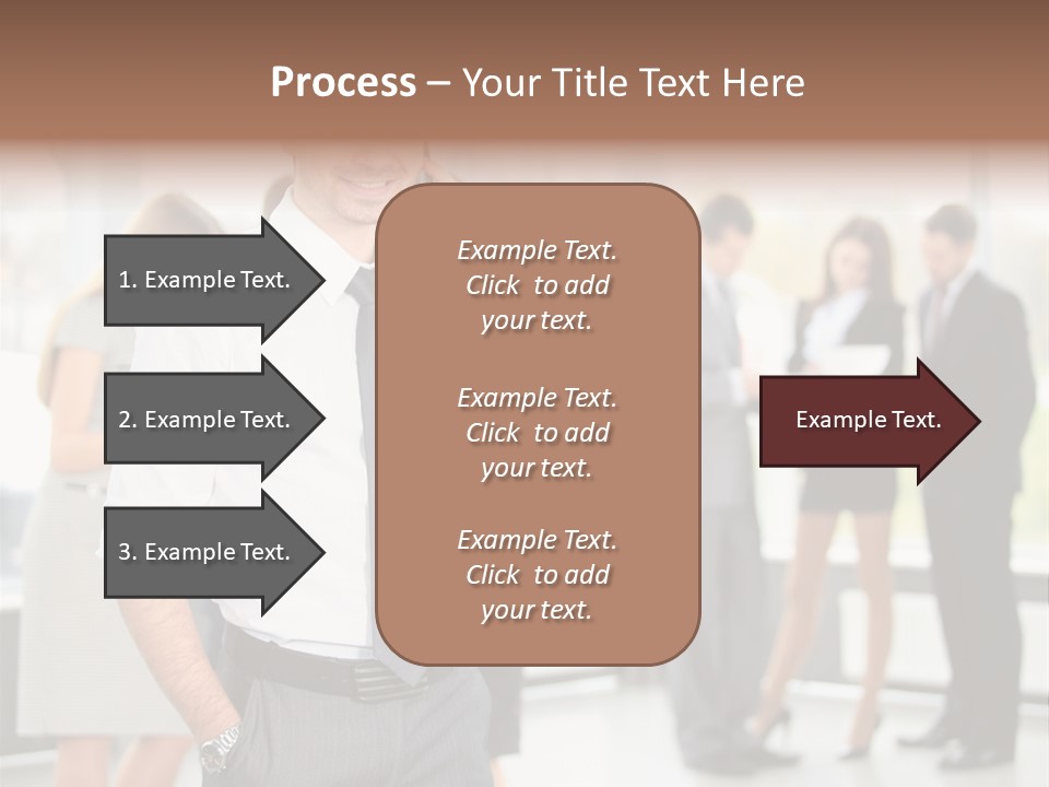 Cell Handsome Business PowerPoint Template