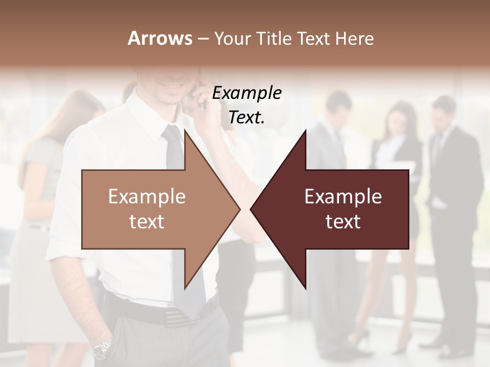 Cell Handsome Business PowerPoint Template