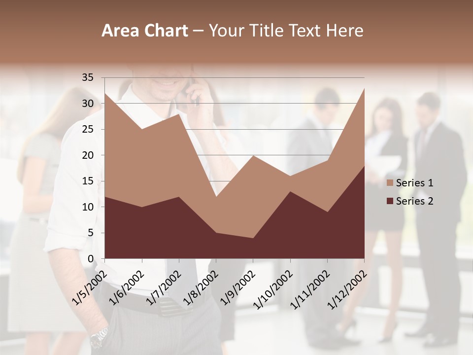 Cell Handsome Business PowerPoint Template