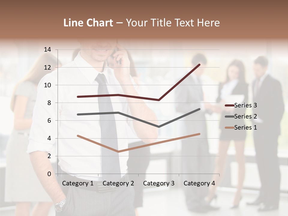 Cell Handsome Business PowerPoint Template