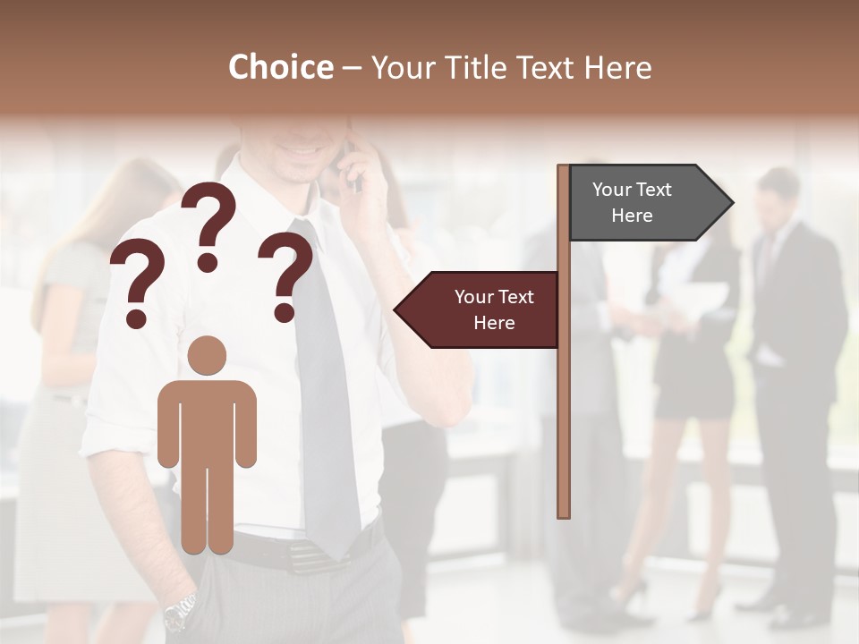 Cell Handsome Business PowerPoint Template