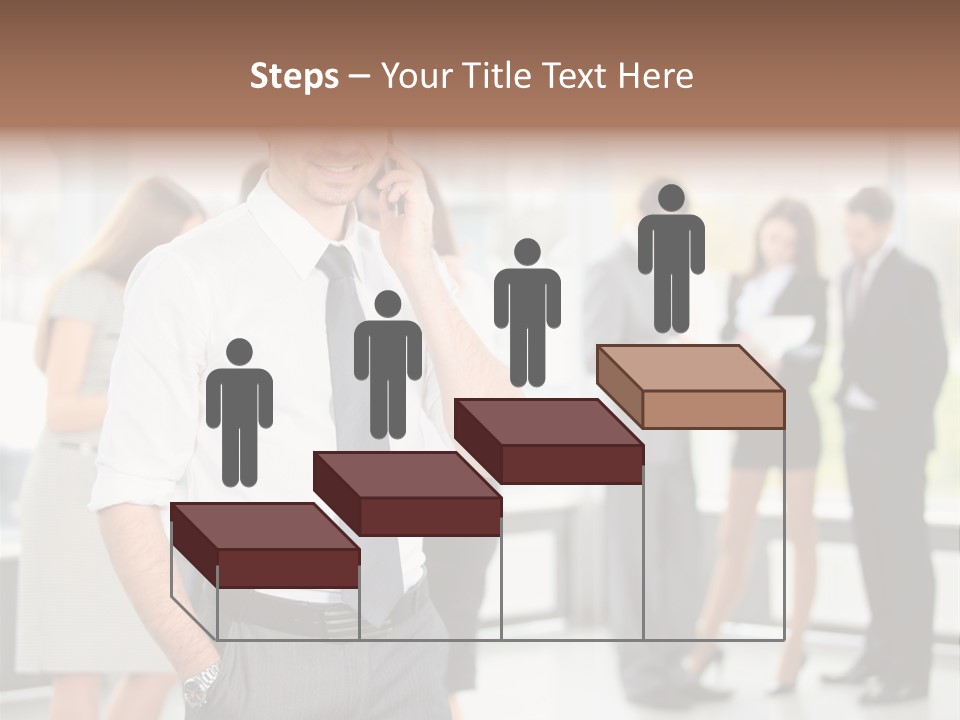 Cell Handsome Business PowerPoint Template