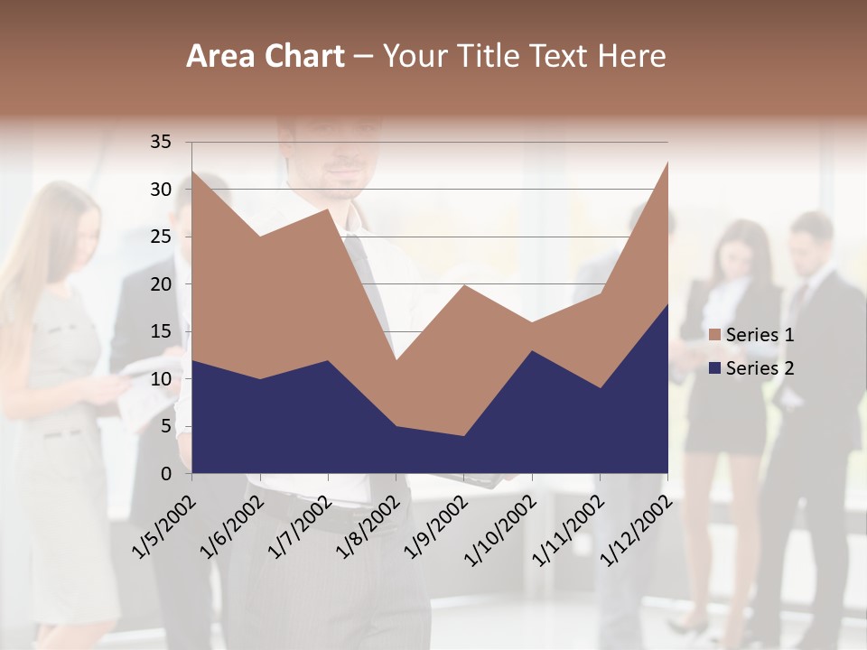 Team Light Blur PowerPoint Template