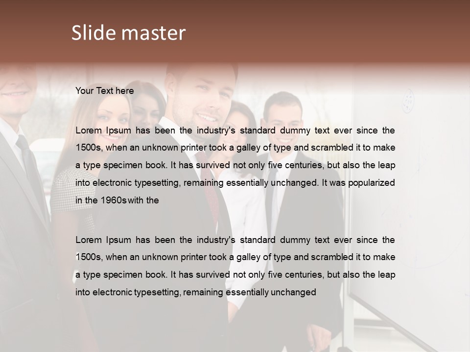 Professional Portrait Beauty PowerPoint Template