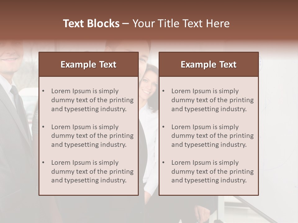 Professional Portrait Beauty PowerPoint Template