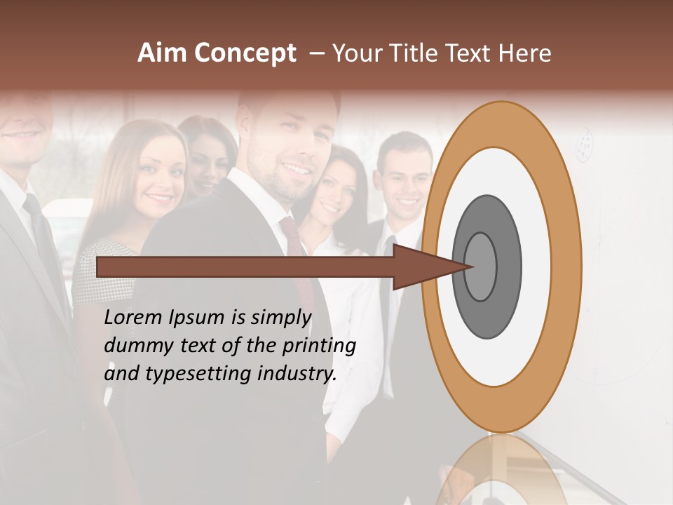 Professional Portrait Beauty PowerPoint Template