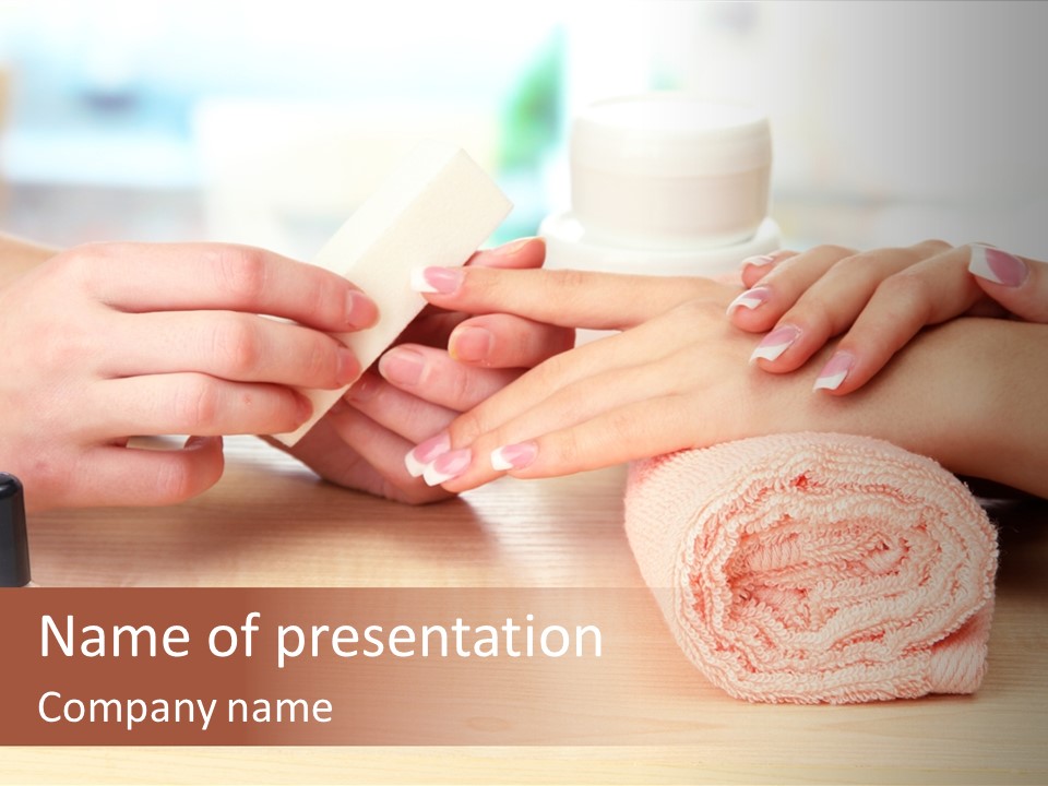 Treatment Bottle Saw PowerPoint Template