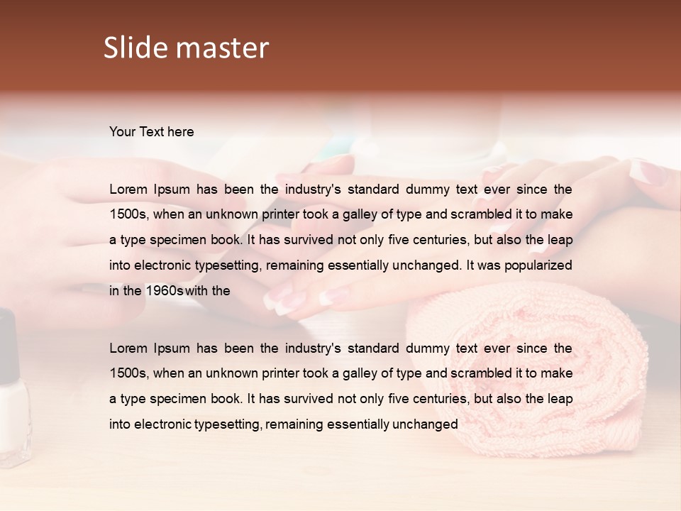 Treatment Bottle Saw PowerPoint Template