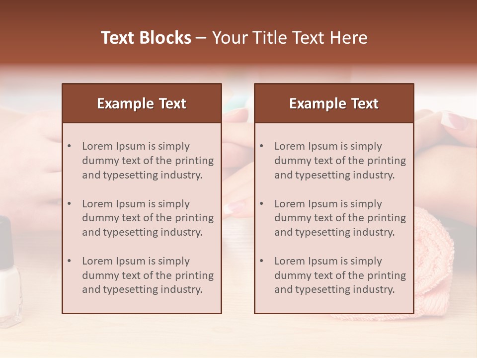 Treatment Bottle Saw PowerPoint Template