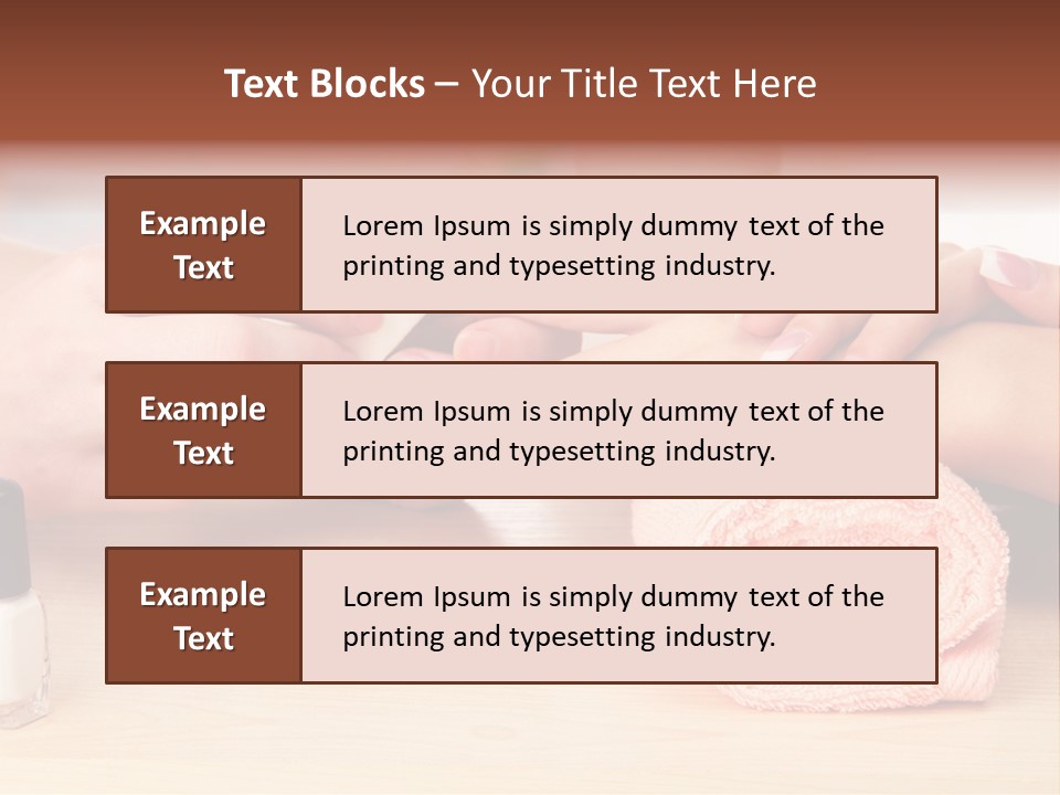 Treatment Bottle Saw PowerPoint Template