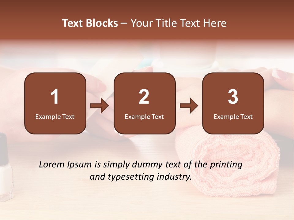 Treatment Bottle Saw PowerPoint Template