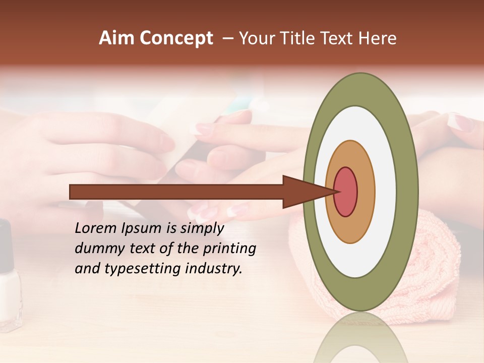 Treatment Bottle Saw PowerPoint Template