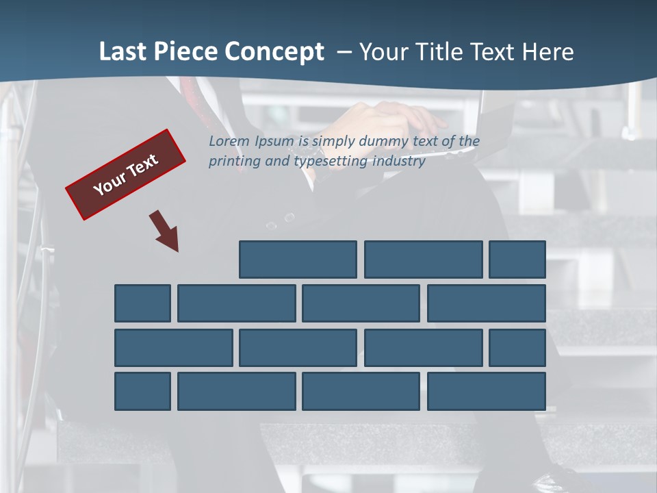 Smiling Student Man PowerPoint Template