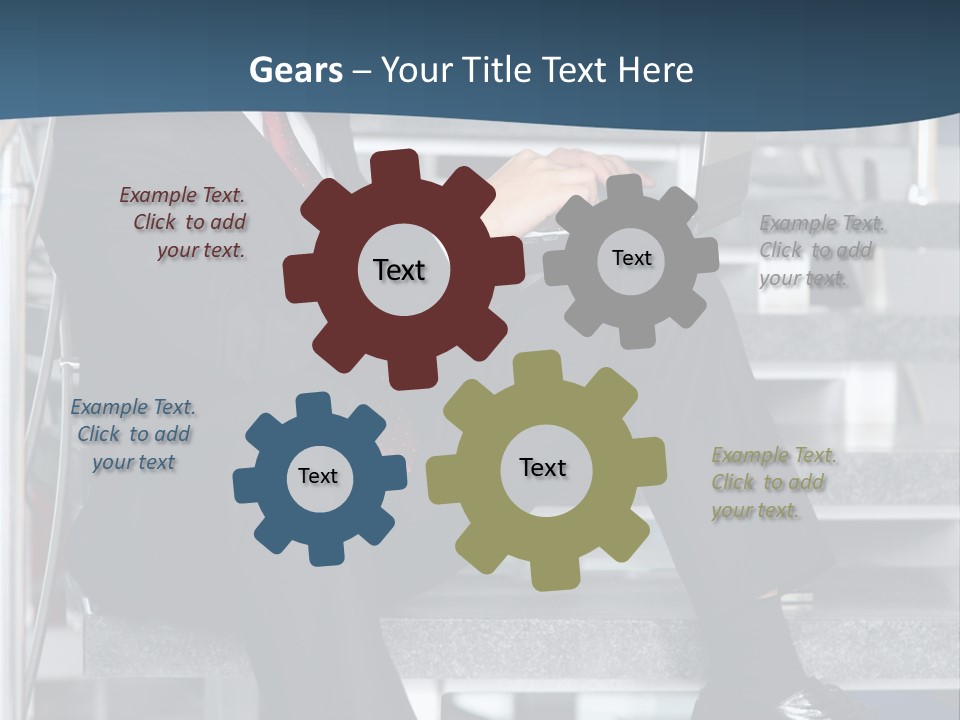 Smiling Student Man PowerPoint Template