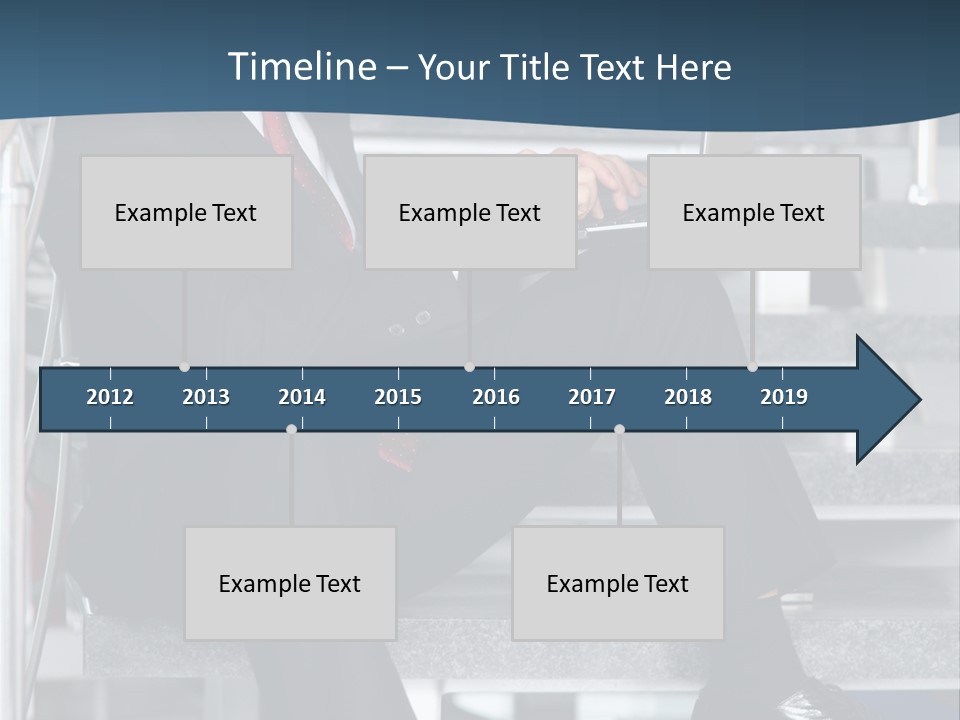 Smiling Student Man PowerPoint Template