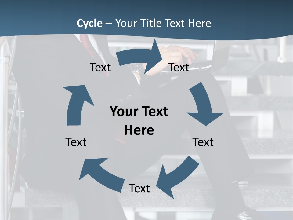 Smiling Student Man PowerPoint Template