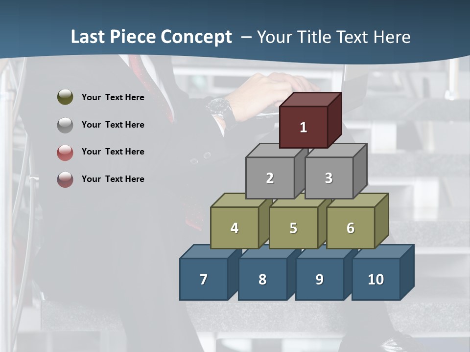 Smiling Student Man PowerPoint Template