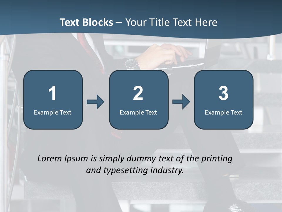Smiling Student Man PowerPoint Template