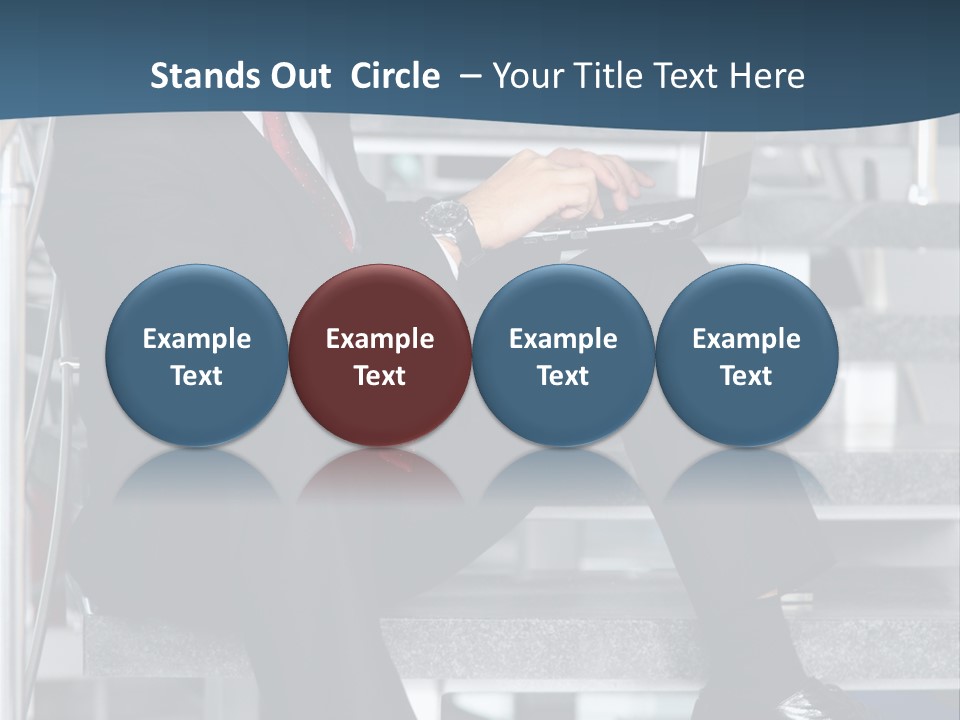 Smiling Student Man PowerPoint Template