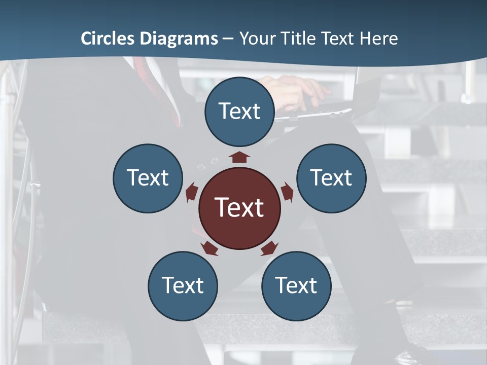 Smiling Student Man PowerPoint Template