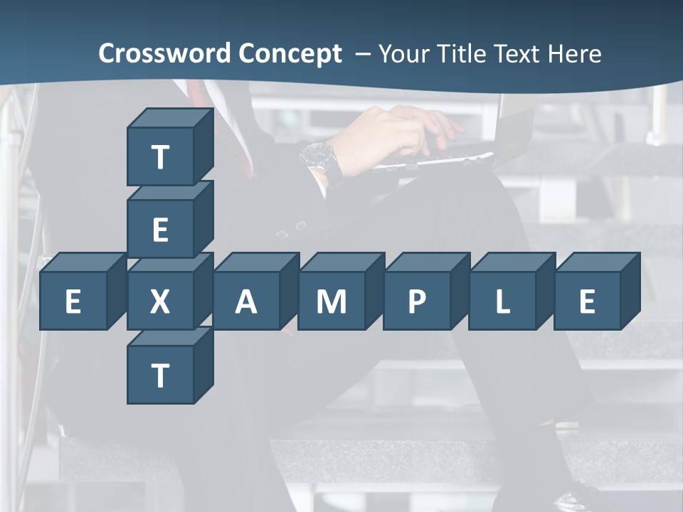 Smiling Student Man PowerPoint Template