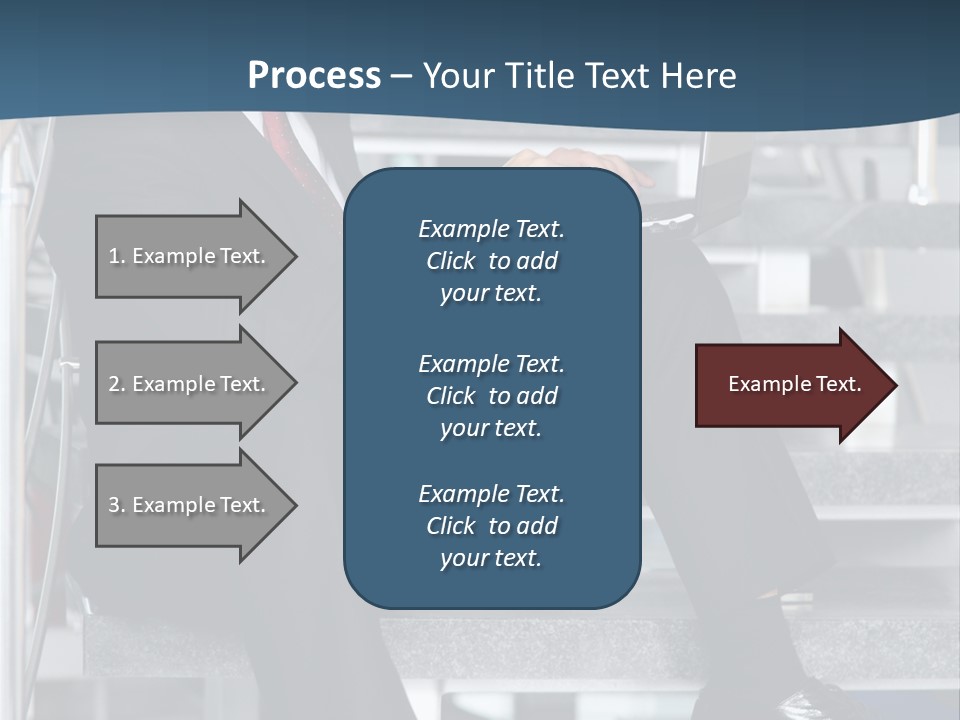 Smiling Student Man PowerPoint Template